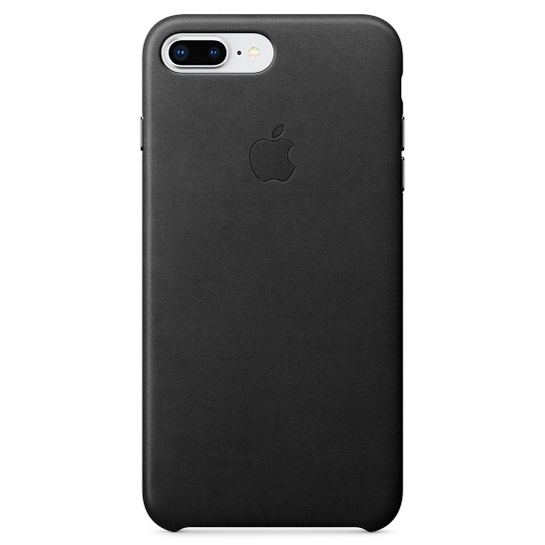 Apple Leather Black Coque iPhone 7 Plus/8 Plus