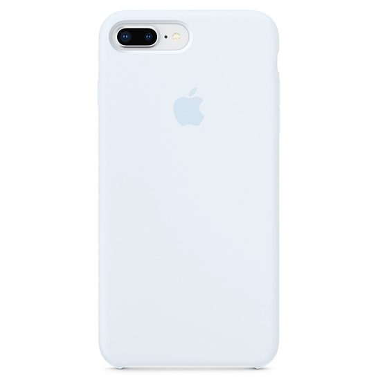 Apple Sky Blue Silicone Coque iPhone 7 Plus/8 Plus