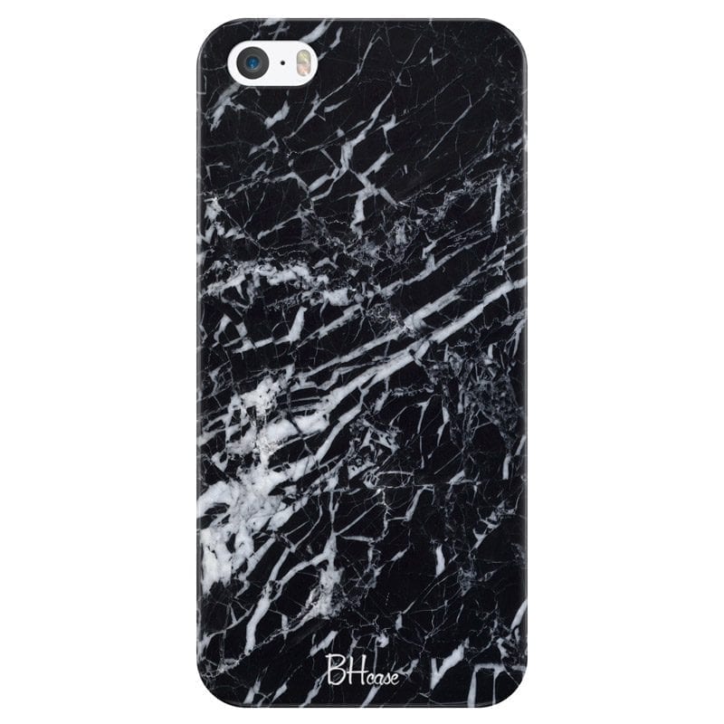 Marble Black Coque iPhone SE/5S
