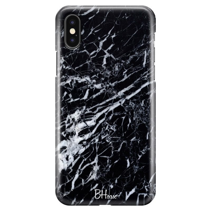 Marble Black Coque iPhone XS Max