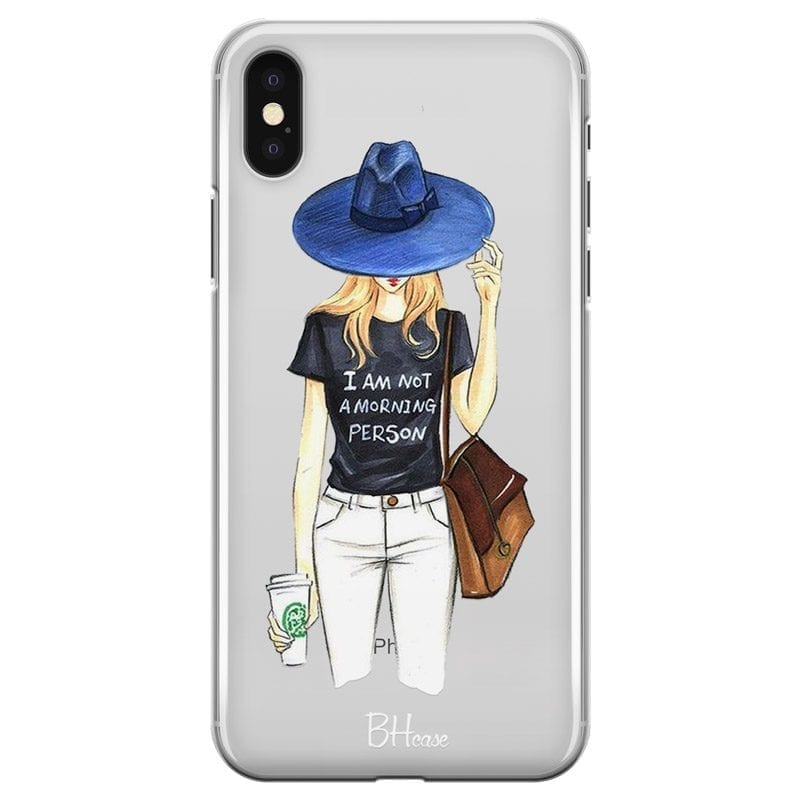 Morning Person Girl Coque iPhone XS Max