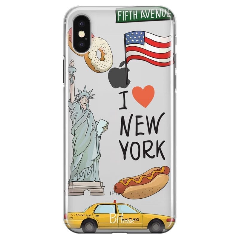 New York Coque iPhone XS Max