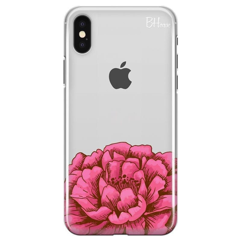 Peony Pink Coque iPhone XS Max