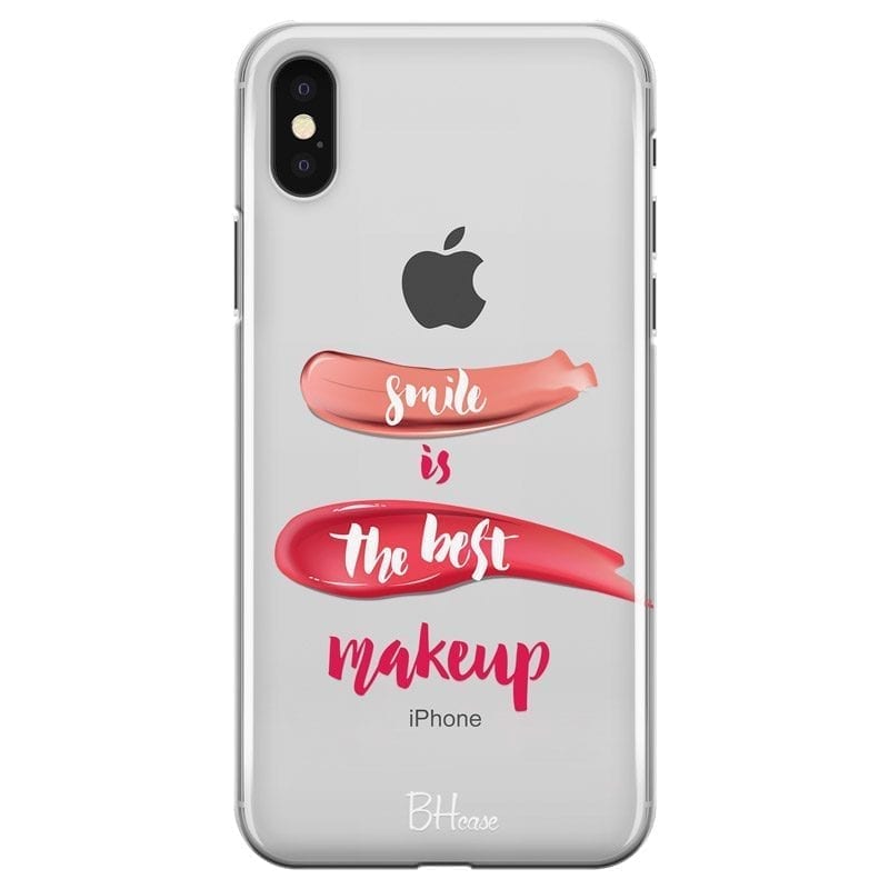 Smile Is The Best Makeup Coque iPhone XS Max