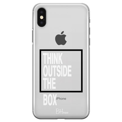 Think Outside The Box Coque iPhone XS Max