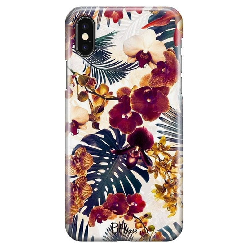 Tropical Floral Coque iPhone XS Max