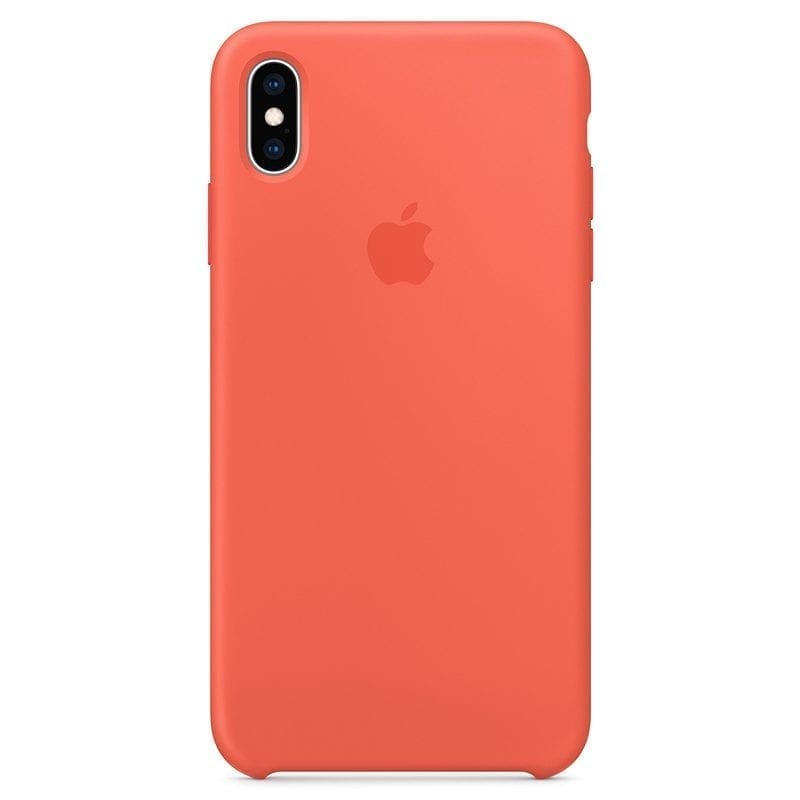 Apple Nectarine Silicone Coque iPhone XS Max