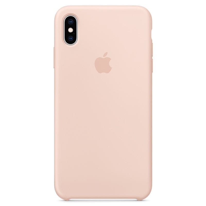Apple Pink Sand Silicone Coque iPhone XS Max