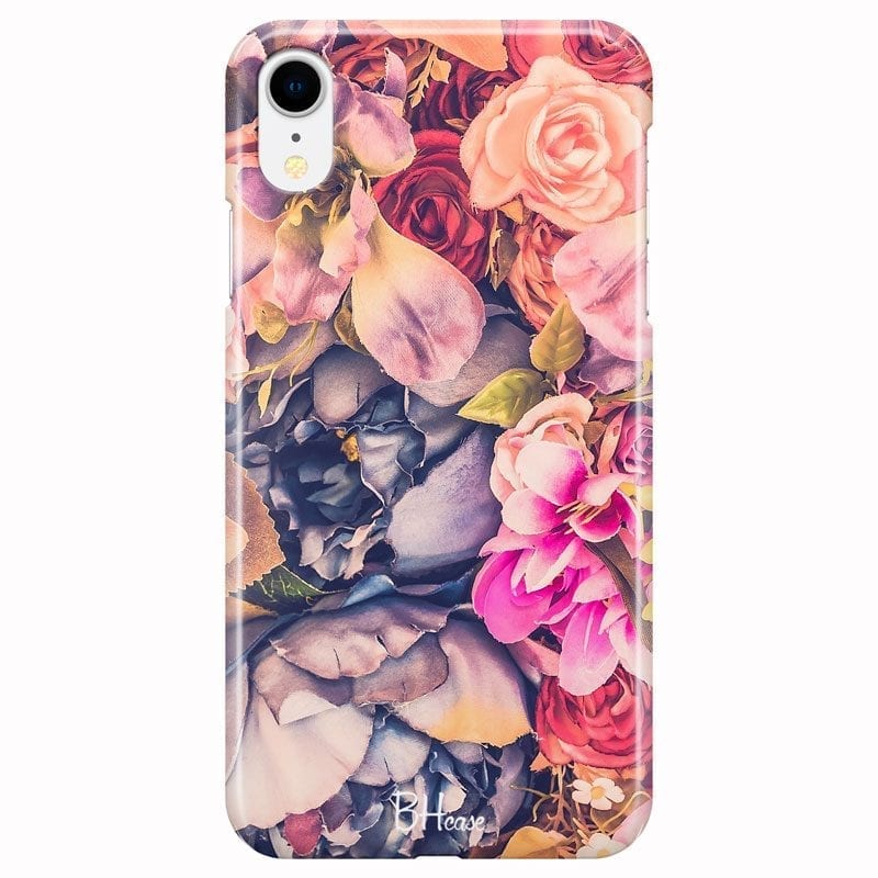 Colorful Flowers Coque iPhone XR