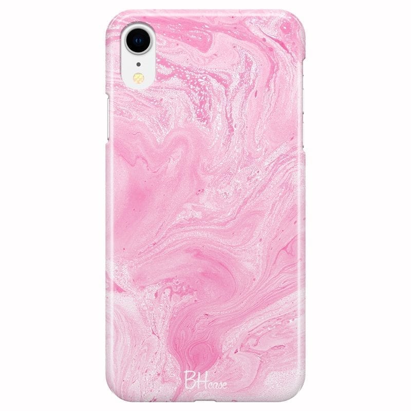 Marble Pink Coque iPhone XR