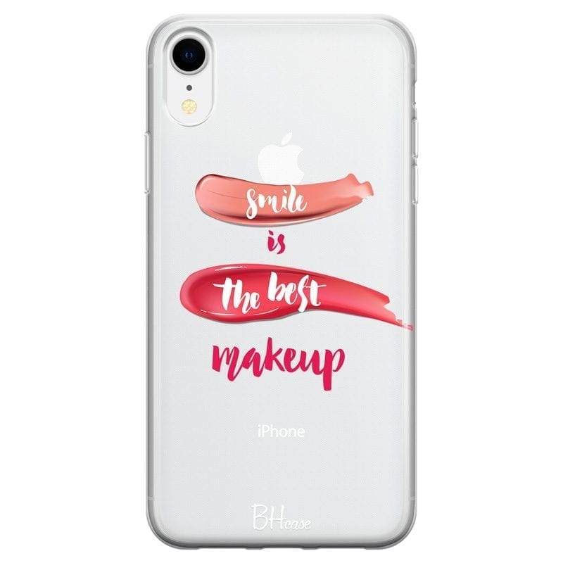 Smile Is The Best Makeup Coque iPhone XR