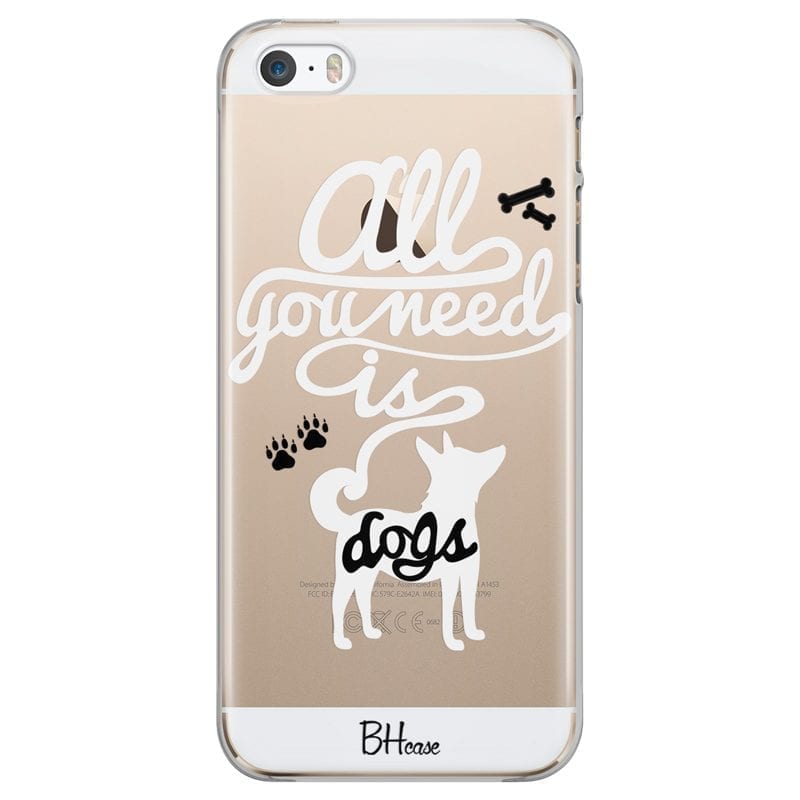 All You Need Is Dogs Coque iPhone SE/5S