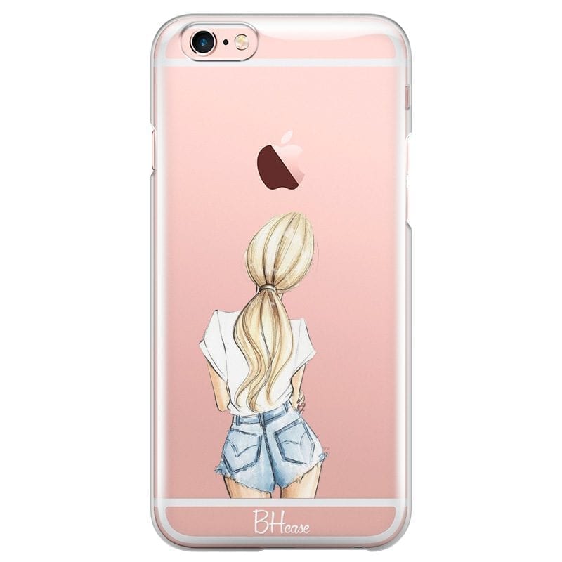 Blonde Back Girl Coque iPhone 6 Plus/6S Plus