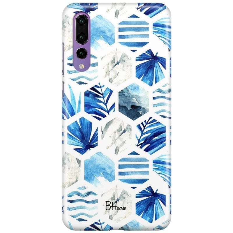 Blue Design Coque Huawei P20 Pro
