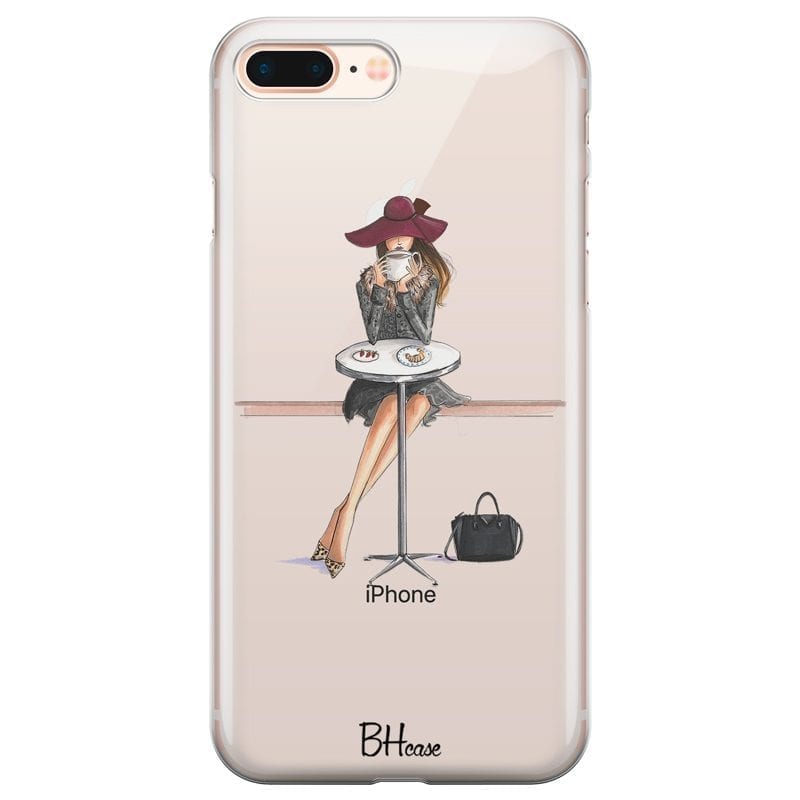 Coffee Girl Coque iPhone 7 Plus/8 Plus