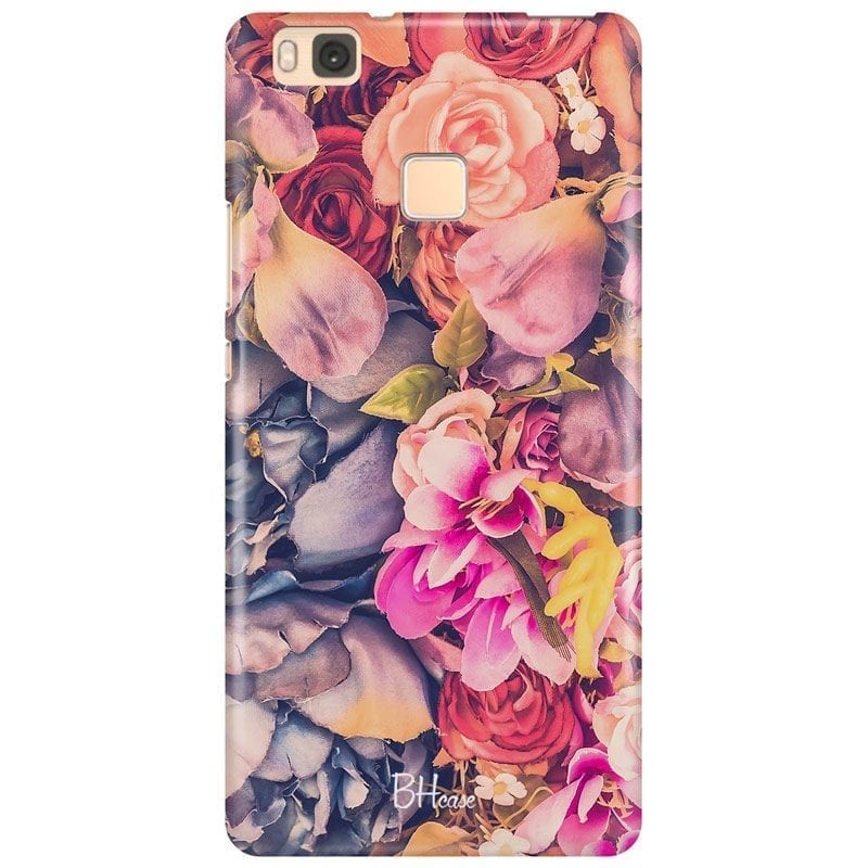Colorful Flowers Coque Huawei P9 Lite