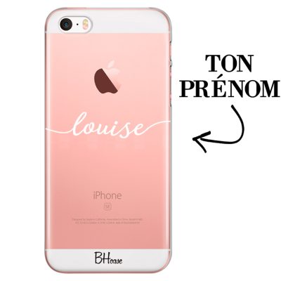 Coque avec un prénom pour iPhone SE/5S