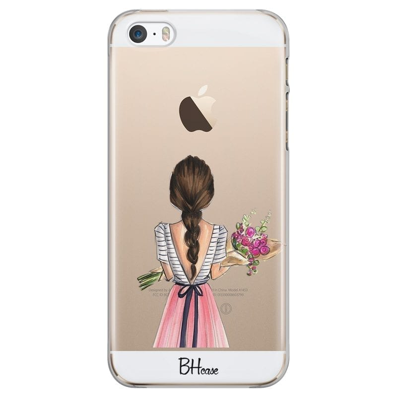 Floral Girl Coque iPhone SE/5S