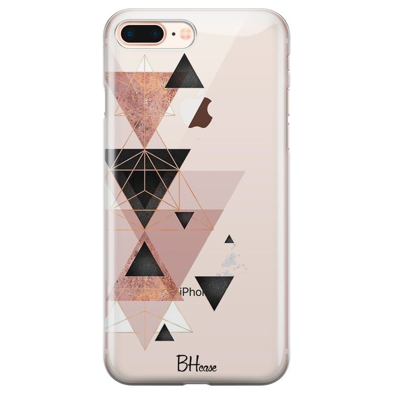 Geometric Pink Coque iPhone 7 Plus/8 Plus
