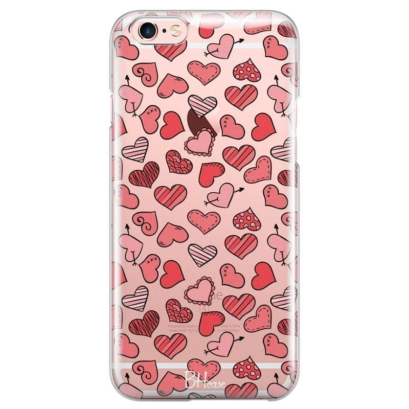 Hearts Red Coque iPhone 6 Plus/6S Plus