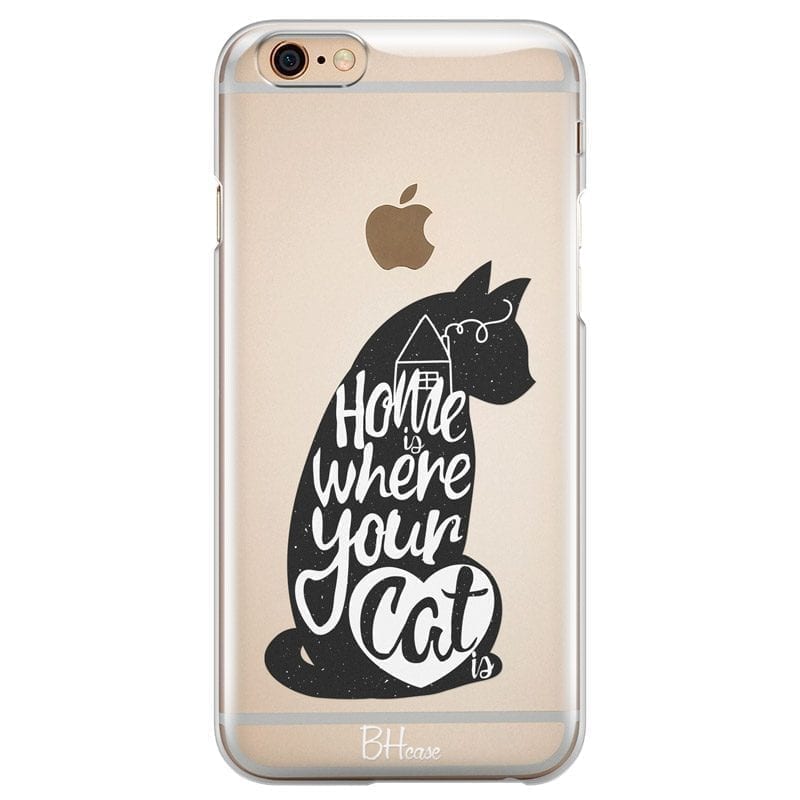 Home Is Where Your Cat Is Coque iPhone 6 Plus/6S Plus