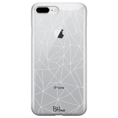 Lines White Net Coque iPhone 7 Plus/8 Plus