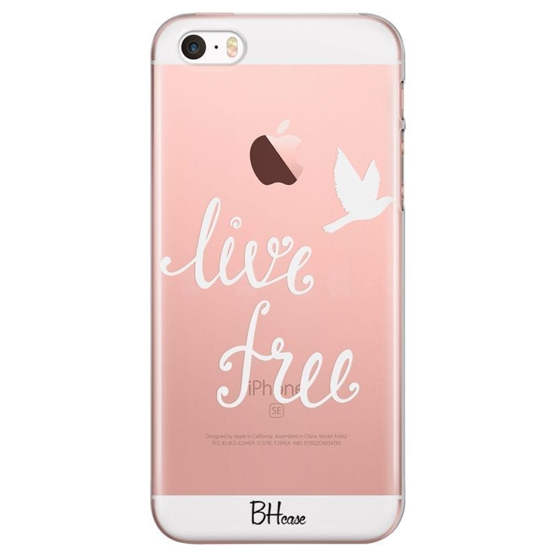 Live Free Coque iPhone SE/5S