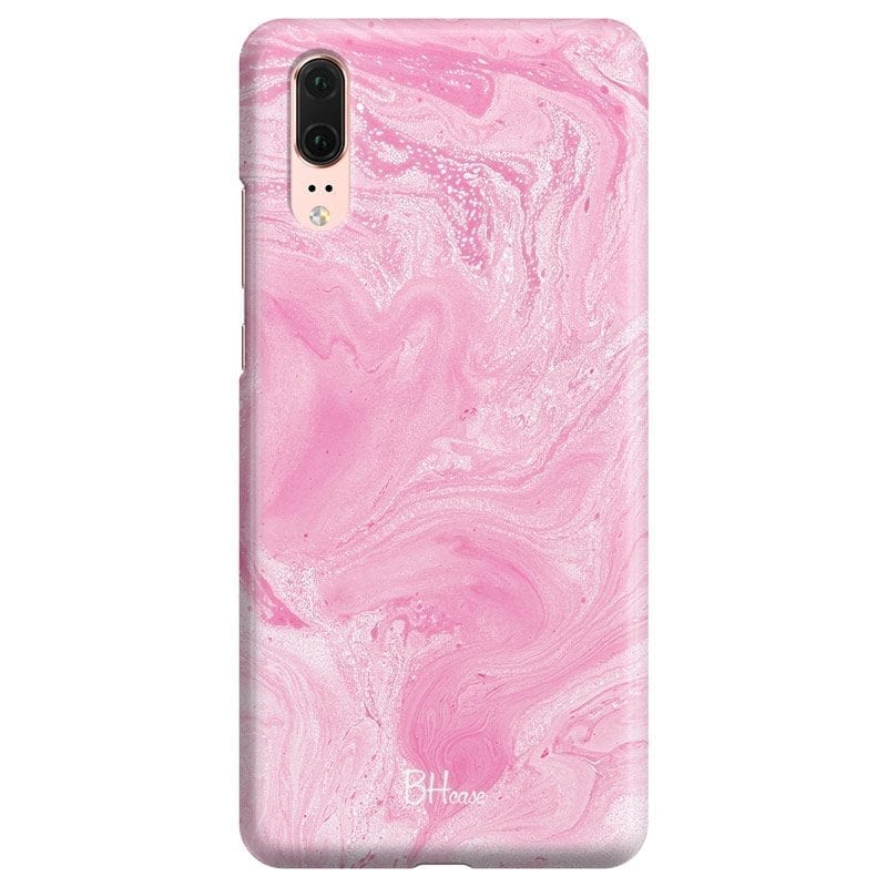 Marble Pink Coque Huawei P20