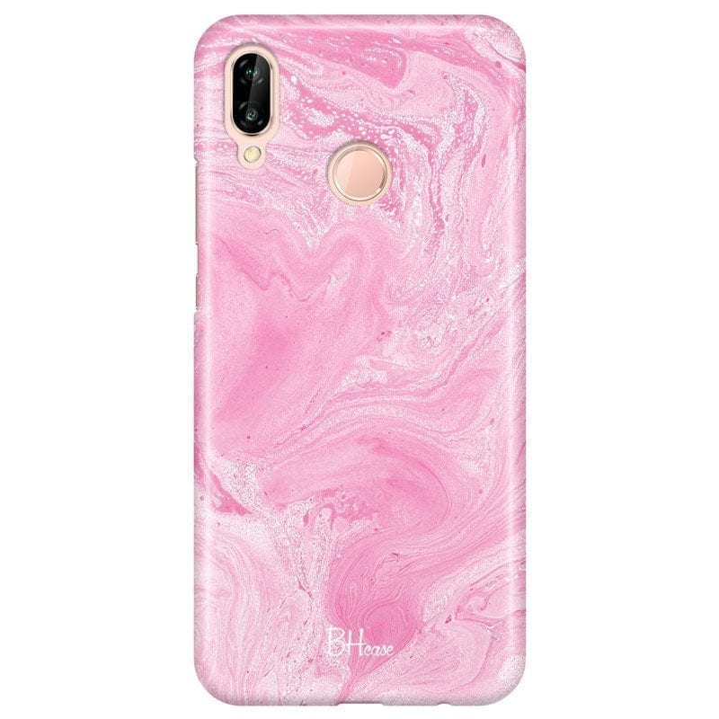 Marble Pink Coque Huawei P20 Lite