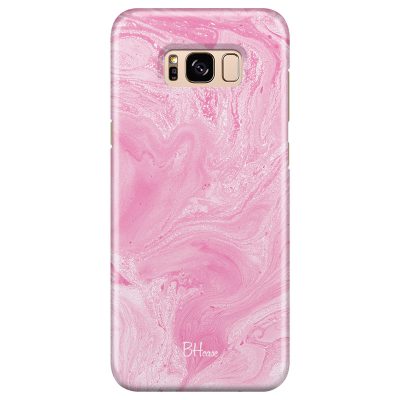 Marble Pink Coque Samsung S8 Plus