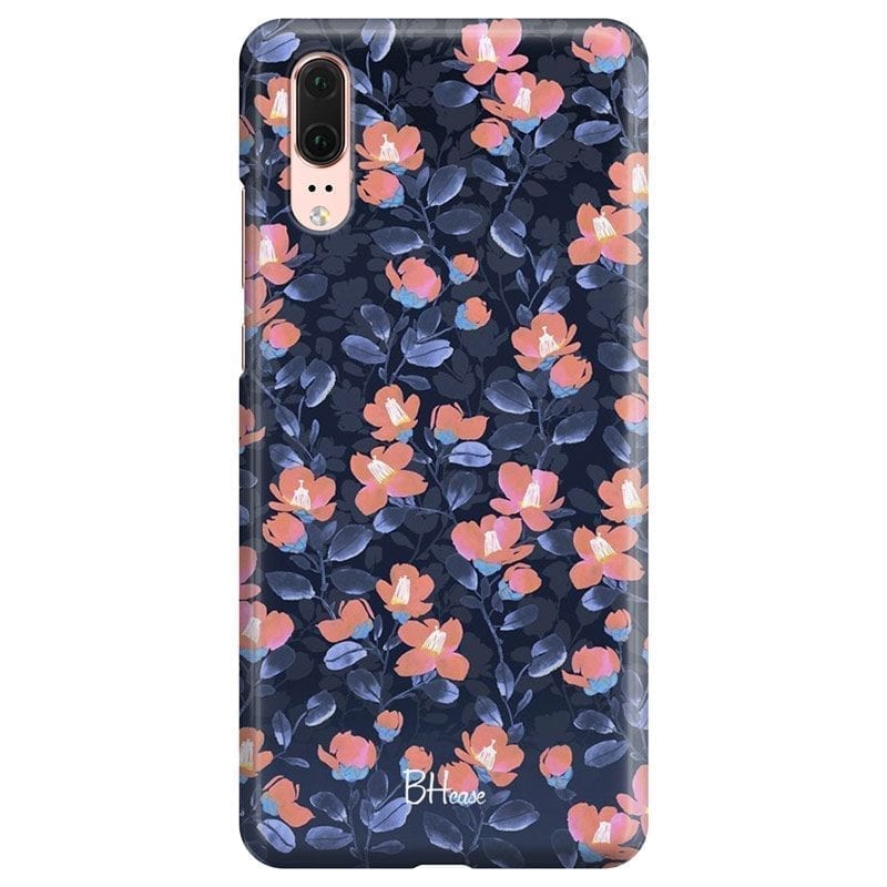 Midnight Floral Coque Huawei P20