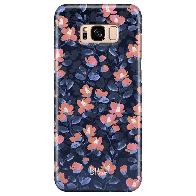 Midnight Floral Coque Samsung S8 Plus