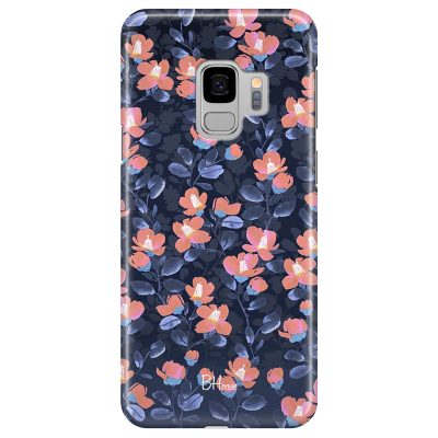 Midnight Floral Coque Samsung S9