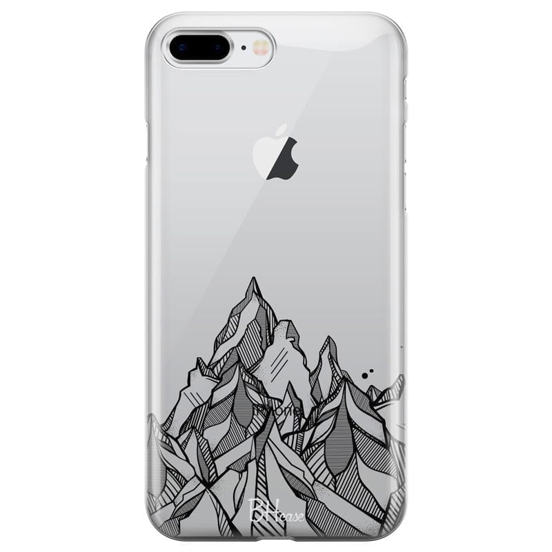 Mountains Geometric Coque iPhone 7 Plus/8 Plus