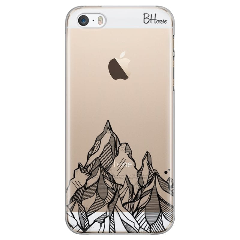 Mountains Geometric Coque iPhone SE/5S