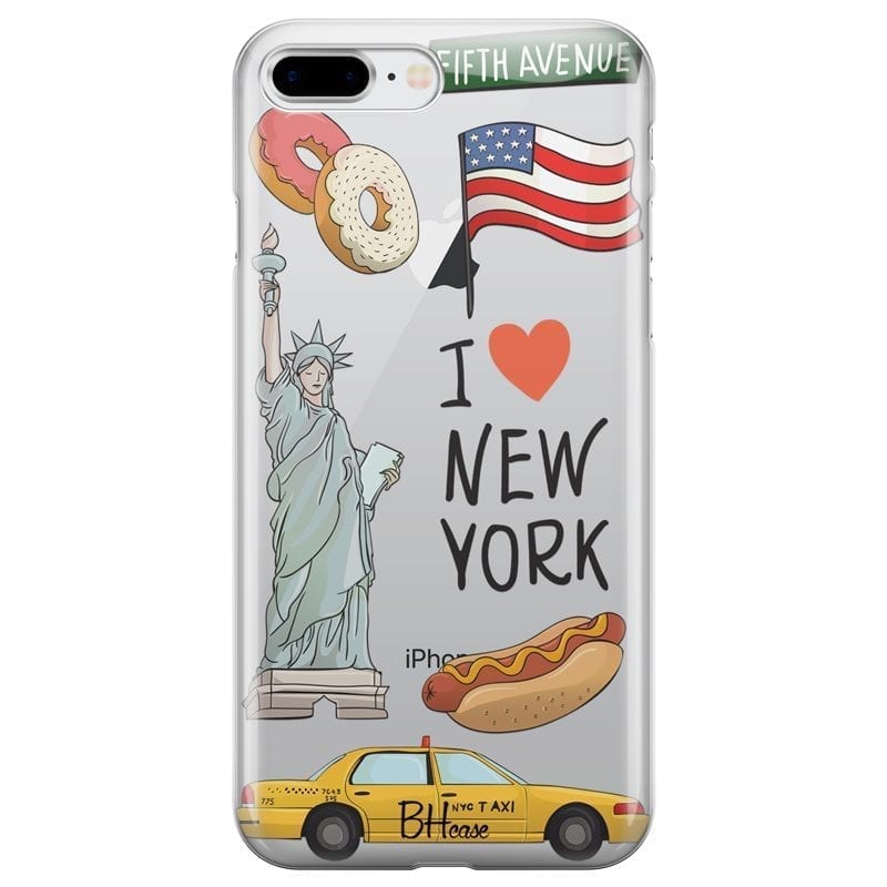 New York Coque iPhone 7 Plus/8 Plus