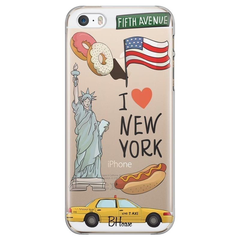New York Coque iPhone SE/5S
