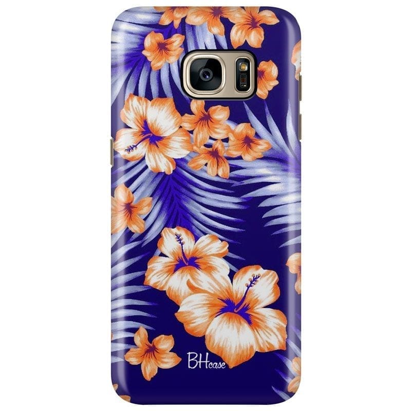 Night Floral Coque Samsung S7 Edge