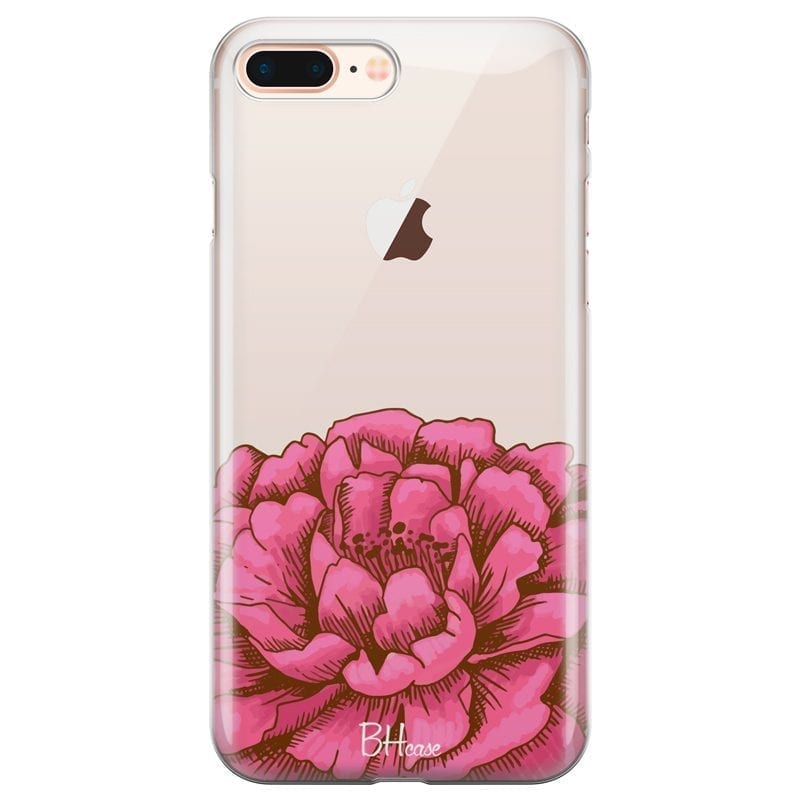 Peony Pink Coque iPhone 7 Plus/8 Plus
