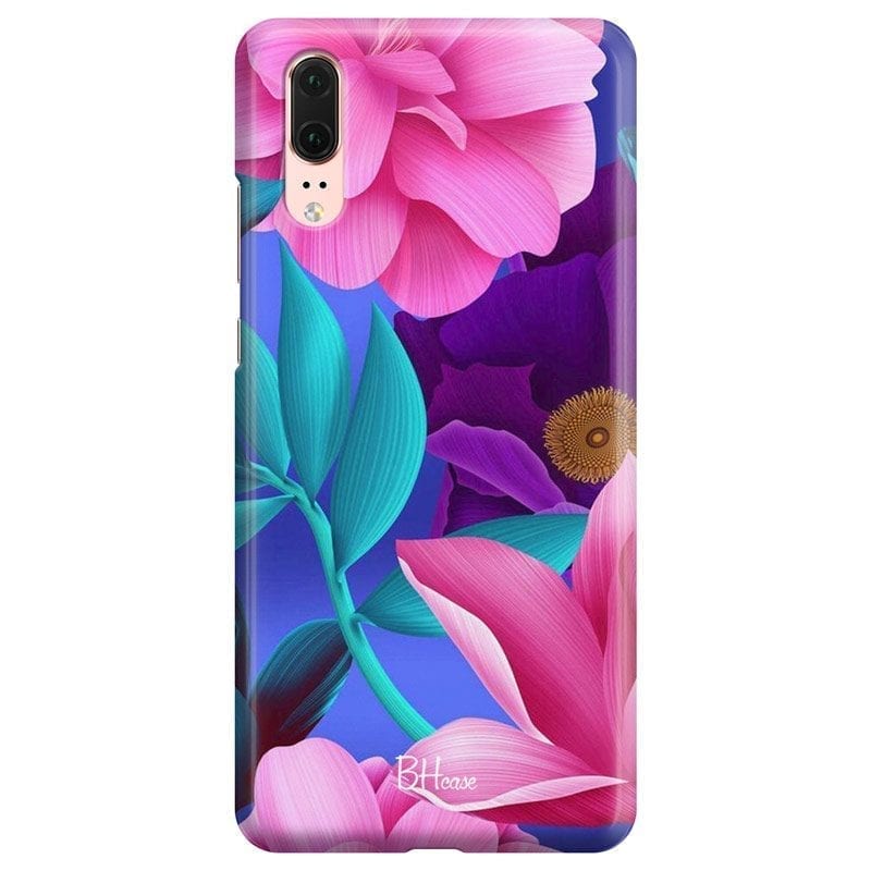 Pinky Floral Coque Huawei P20