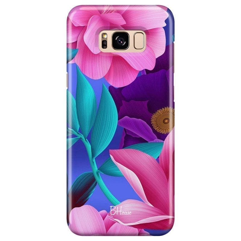 Pinky Floral Coque Samsung S8 Plus