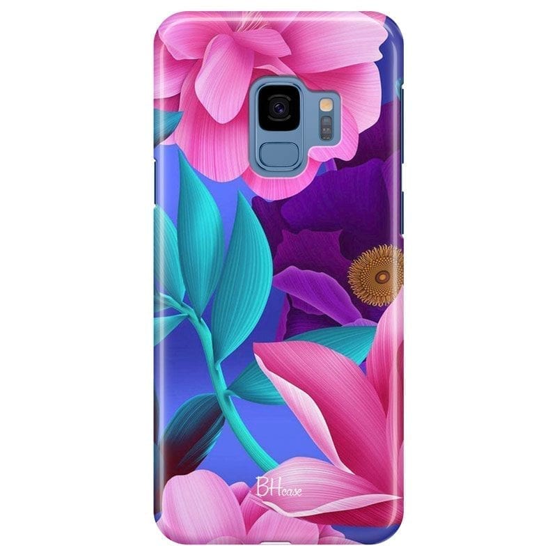 Pinky Floral Coque Samsung S9