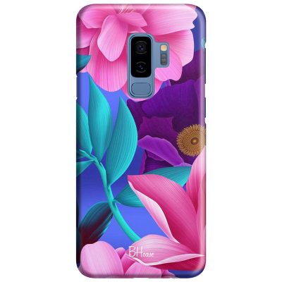 Pinky Floral Coque Samsung S9 Plus