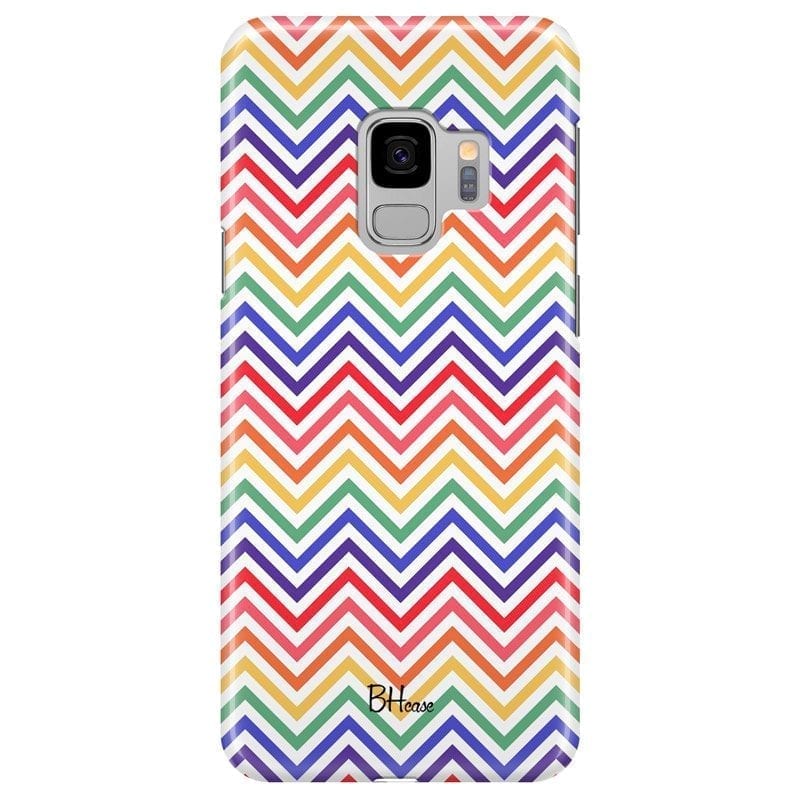 Rainbow Geometric Coque Samsung S9