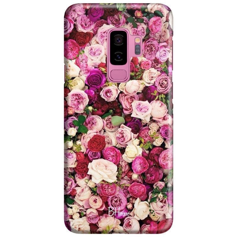 Roses Pink Coque Samsung S9 Plus