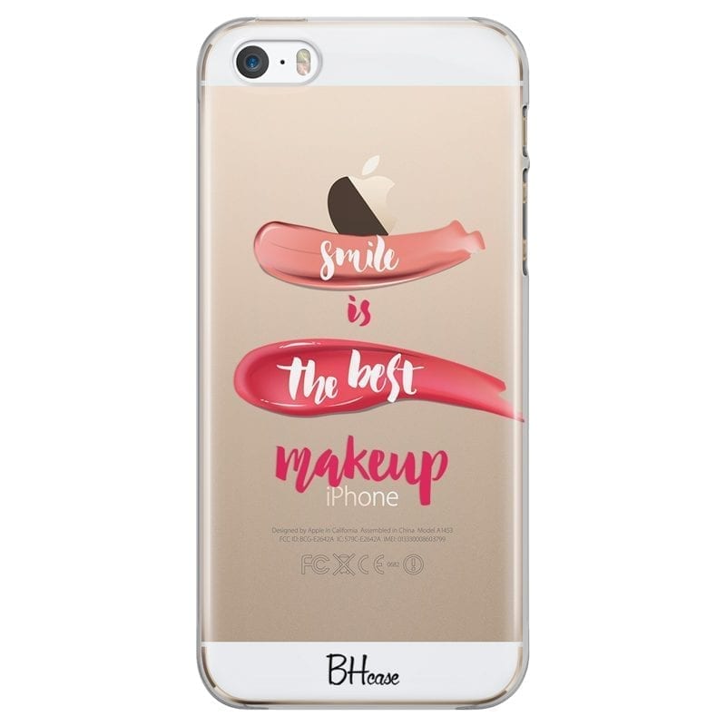 Smile Is The Best Makeup Coque iPhone SE/5S