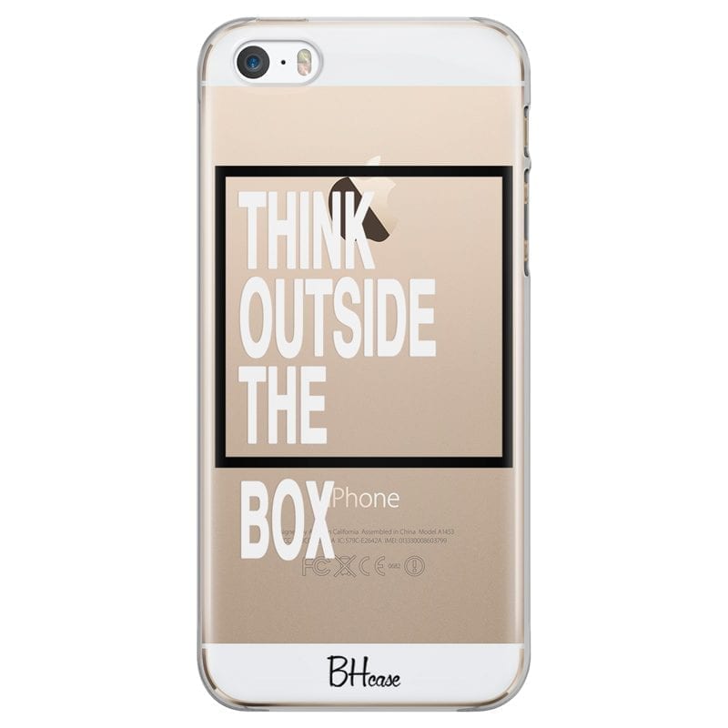 Think Outside The Box Coque iPhone SE/5S
