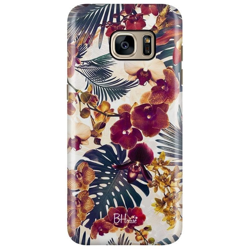 Tropical Floral Coque Samsung S7 Edge