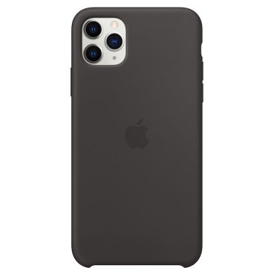 Apple Black Silicone Coque iPhone 11 Pro