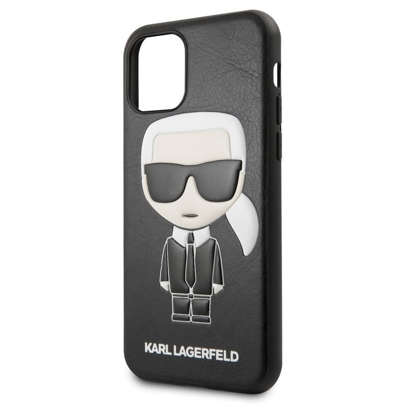 Karl Lagerfeld Iconic TPU Black Coque iPhone 11 Pro Max